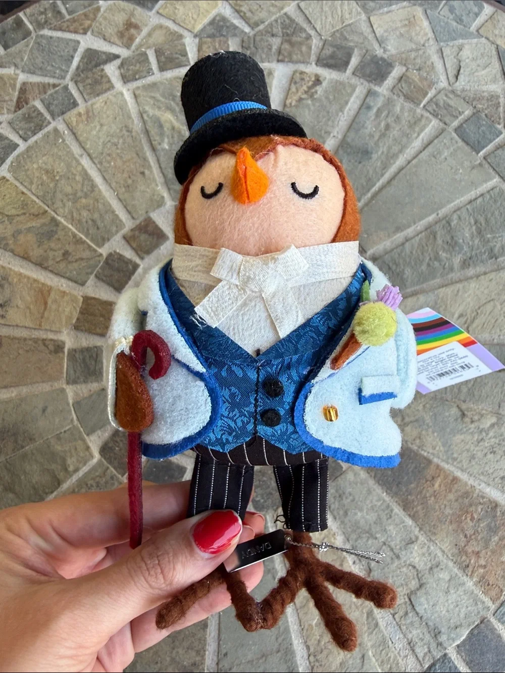 Target Featherly Friends PRIDE Oscar Wilde Dandy Bird